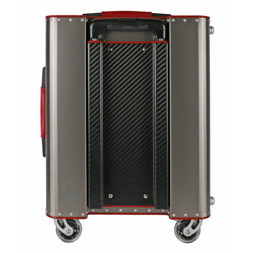 TecknoMonster - Kronos M TecknoMonster - Aeronautical Titanium Trolley Suitcase - Avvenice