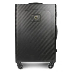 TecknoMonster - Lamborghini Squadra Corse - Sinossi Cabin Big Racing Team - Aeronautical Carbon Fibre Trolley Suitcase - Avvenice