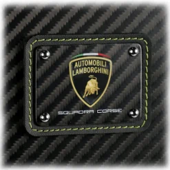 TecknoMonster - Lamborghini Squadra Corse - Sinossi Cabin Big Racing Team - Aeronautical Carbon Fibre Trolley Suitcase - Avvenice