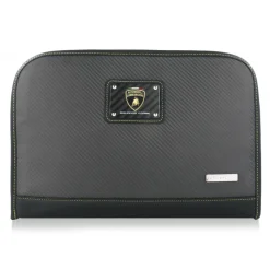 TecknoMonster - Lamborghini Squadra Corse - Dok Racing Team - Aeronautical Carbon Fibre Clutch Briefcase - Avvenice