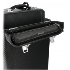 TecknoMonster - Pamana Small TecknoMonster - Aeronautical Carbon Fibre and TKSS Bulletproof Panel Trolley Suitcase - Avvenice