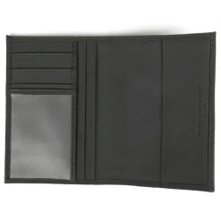 TecknoMonster - Passport Case - Aeronautical and Leather Carbon Fiber Wallet - Luxury - Handmade in Italy - Avvenice