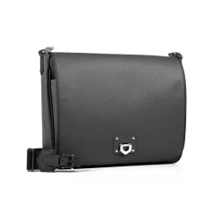 TecknoMonster - Peak Pat Messenger Bag in Carbon Fiber - Black Carpet Collection - Avvenice