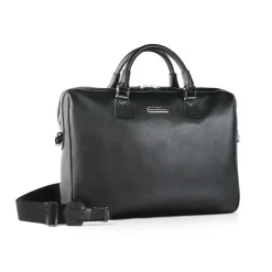 TecknoMonster - Pegasus TecknoMonster - Saffiano Leather and  Aeronautical Carbon Business Bag - Handmade in Italy - Avvenice