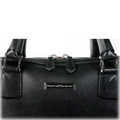 TecknoMonster - Pegasus TecknoMonster - Saffiano Leather and  Aeronautical Carbon Business Bag - Handmade in Italy - Avvenice