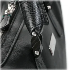 TecknoMonster - Pegasus TecknoMonster - Saffiano Leather and  Aeronautical Carbon Business Bag - Handmade in Italy - Avvenice