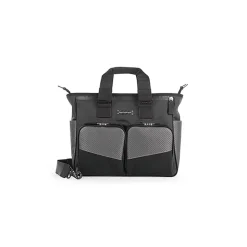 TecknoMonster - Shonny Bag in Carbon Fiber and Alcantara® - Black Carpet Collection - Avvenice