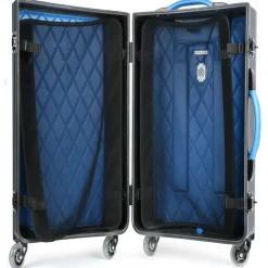 TecknoMonster - Sinossi TecknoMonster - Blue - Aeronautical Carbon Fiber Suitcase - Limited Edition - Luxury - Avvenice