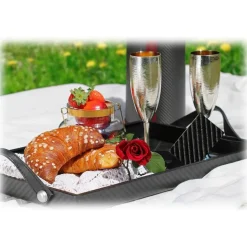 TecknoMonster - Tecksabrage & Cardcase - Orange - Aeronautical and Titanium Carbon Fiber Saber - Black Carpet Collection - Avvenice