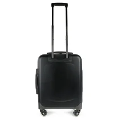 TecknoMonster - Trolley Akille Flap Black in Carbon Fiber - Aeronautical Carbon Trolley Suitcase - Avvenice