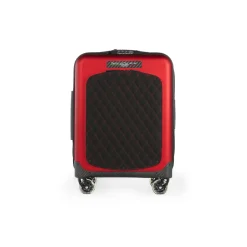 TecknoMonster - Trolley Akille Flap Red in Carbon Fiber - Aeronautical Carbon Trolley Suitcase - Avvenice