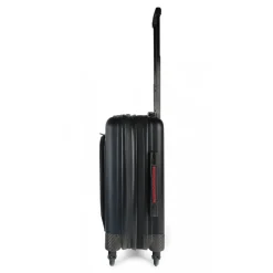 TecknoMonster - Trolley Akille Flap Red in Carbon Fiber - Aeronautical Carbon Trolley Suitcase - Avvenice