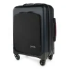 TecknoMonster - Trolley Akille Flap Black in Carbon Fiber - Aeronautical Carbon Trolley Suitcase - Avvenice