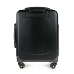 TecknoMonster - Trolley Akille Flap Black in Carbon Fiber - Aeronautical Carbon Trolley Suitcase - Avvenice