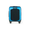 TecknoMonster - Trolley Akille Flap Light Blue in Carbon Fiber - Aeronautical Carbon Trolley Suitcase - Avvenice