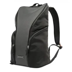 TecknoMonster - Zangolo Backpack in Carbon Fiber and Alcantara® - Black Carpet Collection - Avvenice