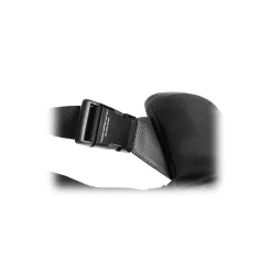 TecknoMonster - Zuppy Waist Bag in Carbon Fiber and Alcantara® - Black Carpet Collection - Avvenice