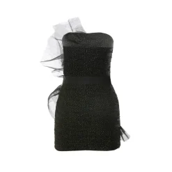 Teen Idol - Fenice Tulle Mini Dress - Black - Dresses - Teen-Ager - Luxury Exclusive Collection - Avvenice