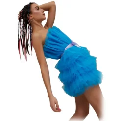 Teen Idol - Mimosa Tulle Mini Dress - Turquoise - Dresses - Teen-Ager - Luxury Exclusive Collection - Avvenice