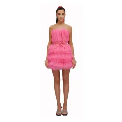 Teen Idol - Mimosa Tulle Mini Dress - Pink - Dresses - Teen-Ager - Luxury Exclusive Collection - Avvenice
