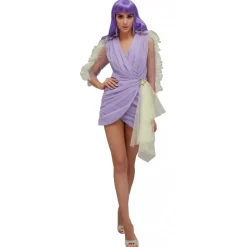 Teen Idol - Quasar Tulle Mini Dress - Lilac - Dresses - Teen-Ager - Luxury Exclusive Collection - Avvenice