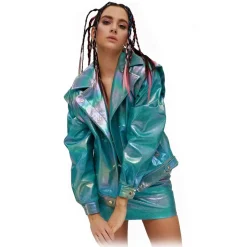 Teen Idol - Scorpion Jacket - Turquoise - Jackets - Teen-Ager - Luxury Exclusive Collection - Avvenice