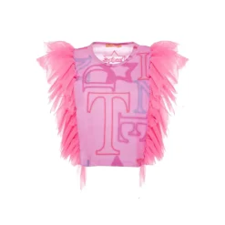 Teen Idol - Virgo Cropped Tee - Pink - T-Shirt - Teen-Ager - Luxury Exclusive Collection - Avvenice