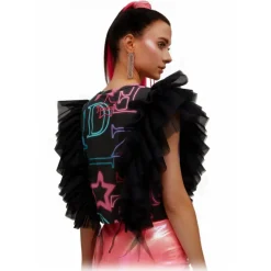 Teen Idol - Virgo Cropped Tee - Black - T-Shirt - Teen-Ager - Luxury Exclusive Collection - Avvenice