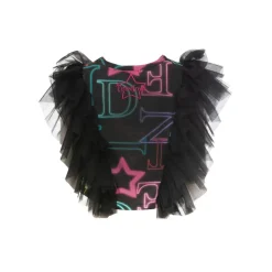 Teen Idol - Virgo Cropped Tee - Black - T-Shirt - Teen-Ager - Luxury Exclusive Collection - Avvenice