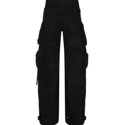 The Attico - Black Fern Cargo Jeans - The Attico Exclusive Luxury Collection - Avvenice