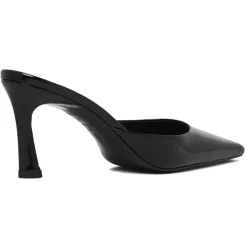 The Attico - Black Juno Mules - The Attico Exclusive Luxury Collection - Avvenice