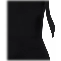 The Attico - Black Midi Dress - The Attico Exclusive Luxury Collection - Avvenice