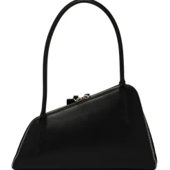 The Attico - Black Sunrise Shoulder Bag - The Attico Exclusive Luxury Collection - Avvenice
