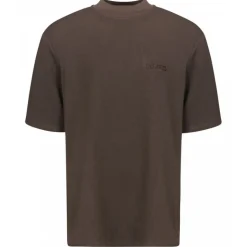 The Attico - Dark Brown Kilie T-Shirt - The Attico Exclusive Luxury Collection - Avvenice