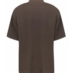 The Attico - Dark Brown Kilie T-Shirt - The Attico Exclusive Luxury Collection - Avvenice