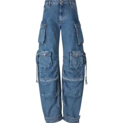 The Attico - Fern Cargo Jeans - The Attico Exclusive Luxury Collection - Avvenice