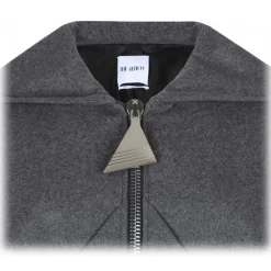 The Attico - Grey Bomber Jacket - The Attico Exclusive Luxury Collection - Avvenice