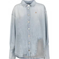 The Attico - Light Blue Denim Shirt - The Attico Exclusive Luxury Collection - Avvenice
