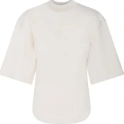 The Attico - Open Back T-Shirt in Ivory - The Attico Exclusive Luxury Collection - Avvenice