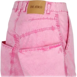 The Attico - Pink Wide Leg Trousers - The Attico Exclusive Luxury Collection - Avvenice