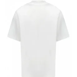 The Attico - White Extra Shoulder Pads T-Shirt - The Attico Exclusive Luxury Collection - Avvenice