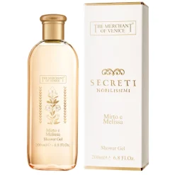 The Merchant of Venice - Myrtle and Lemon Balm Shower Gel - Secreti Nobilissimi - Luxury Venetian Cosmetics - Avvenice
