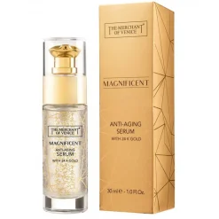 The Merchant of Venice - Magnificent Anti-Aging Serum with 24K Gold - Luxury Venetian Cosmetics - 30 ml - Avvenice