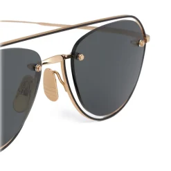 Thom Browne - Black Aviator Sunglasses - Thom Browne Eyewear - Avvenice