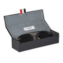Thom Browne - Black Aviator Sunglasses - Thom Browne Eyewear - Avvenice