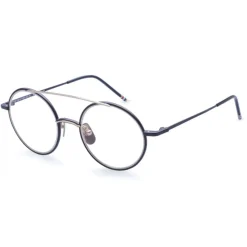 Thom Browne - Black Iron & 18K Gold Optical Glasses - Thom Browne Eyewear - Avvenice
