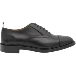 Thom Browne - Black Oxford Cap Toe Shoes - Thom Browne Exclusive Luxury Collection - Avvenice
