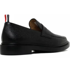 Thom Browne - Black Penny Loafer - Thom Browne Exclusive Luxury Collection - Avvenice