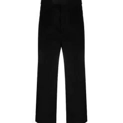 Thom Browne - Black Unconstructed Straight Leg Trousers - Thom Browne Exclusive Luxury Collection - Avvenice