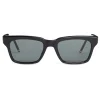 Thom Browne - Black Wayfarer Sunglasses - Thom Browne Eyewear - Avvenice